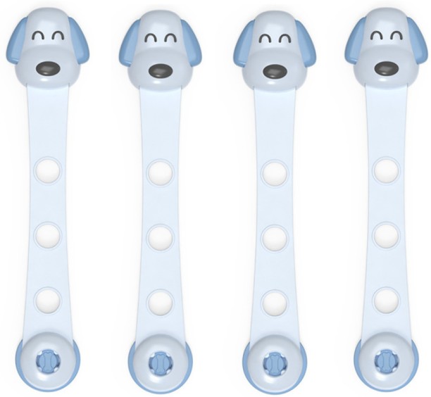 ALANES Multifunctional Baby Proofing Child Safety Locks Adjustable Strap Set of 4