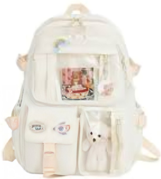 GENERIC Multi-Pocket Adjustable Straps Backpack School Bag Cute For Kids Backpack