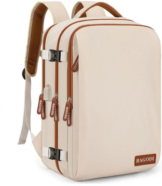 BAGODI Travel Flight Approved Carry-on Waterproof Large Laptop Backpack Backpack