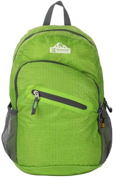 Senterlan Ultralight S2212 Compact Fold Up Hiking Bag 10 Litres - Green Backpack