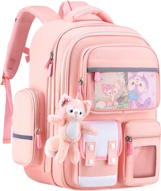 OLOEY Large capacity and dirt-resistant schoolbag for primary school students Backpack