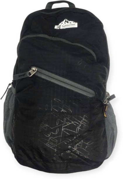 Senterlan Ultralight S2212 Compact Fold Up Hiking Bag 10 Litres - Black Backpack