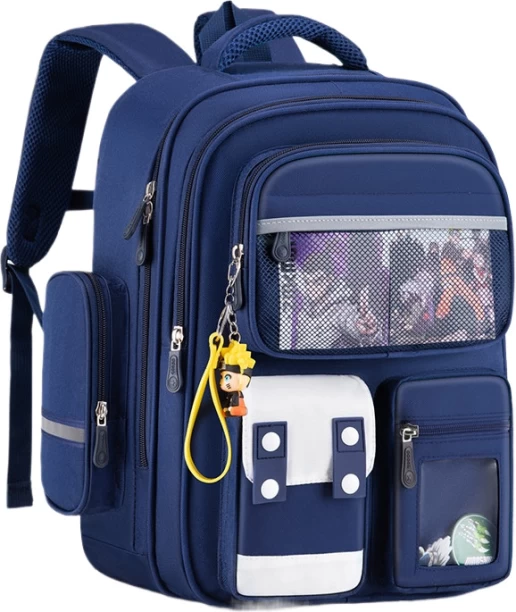 OLOEY Large capacity and dirt-resistant schoolbag for primary school students Backpack