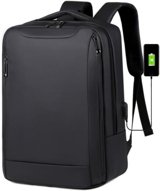 UniQue 15.6 Inch Laptop BackPack Black Backpack