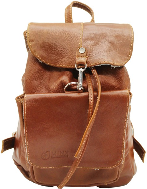 Minx Drew Genuine Leather Backpack Backpack