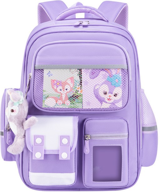 OLOEY Large capacity and dirt-resistant schoolbag for primary school students Backpack