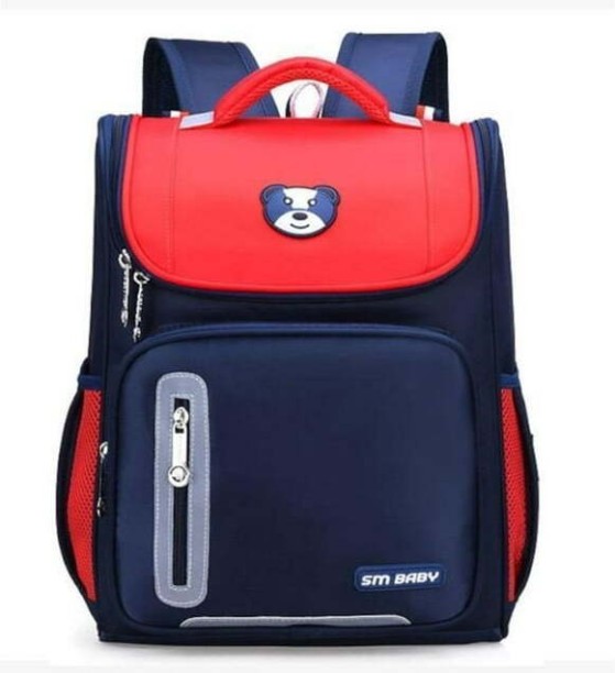 AD Stores Waterproof Junior Unisex Backpack Grade 1 - 7 Red Backpack