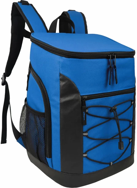 ALANES 28L Insulated Camping Cooling Backpack Cooler Backpack - Blue Backpack
