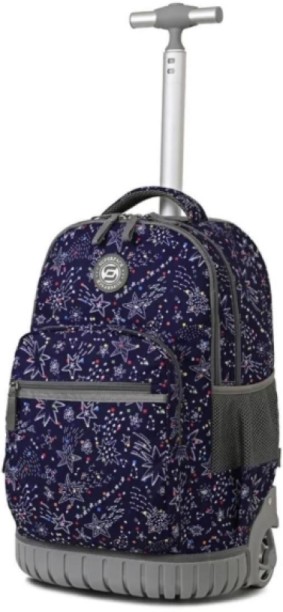 New Kings School Bag Luggage Rolling Backpack Backpack