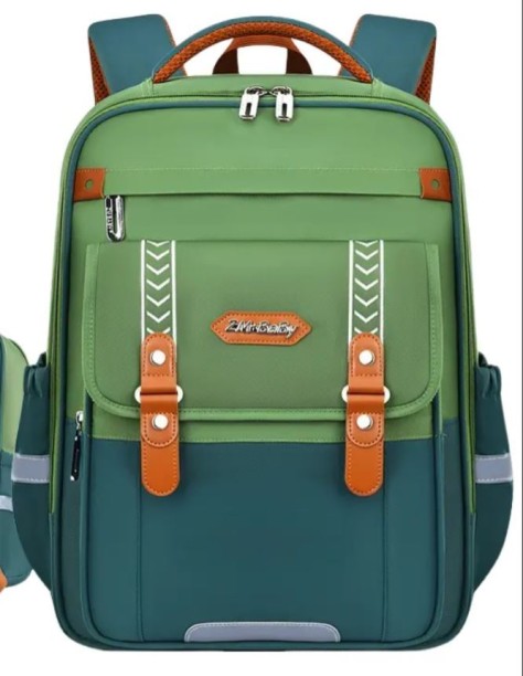 ZM Baby 3 Compartment School Satchel Waterproof Backpack