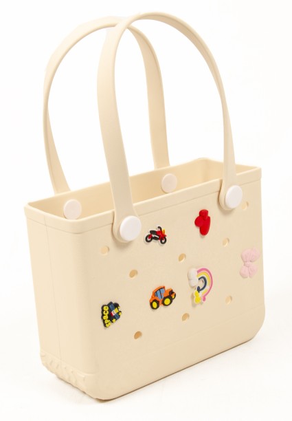 GeniDry Cute beach bag with charms Waterproof Multipurpose Bag