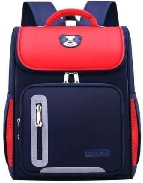 SM BABY Back To School Waterproof Children Kid School Bag-Red Backpack