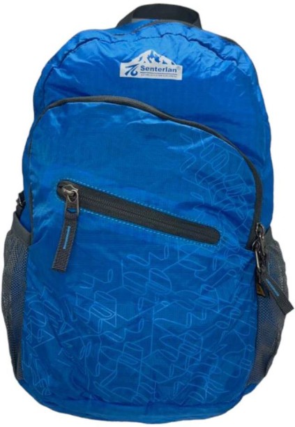 Senterlan Ultralight S2212 Compact Fold Up Hiking Bag 10 Litres - Blue Backpack