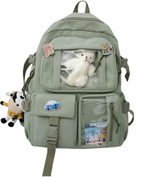 Generic Backpack With Cute Accessory Ita bag Anti-thief Backpack For Teenagers Backpack