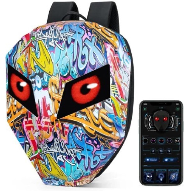 SM LED Motorcycle Backpack Backpack