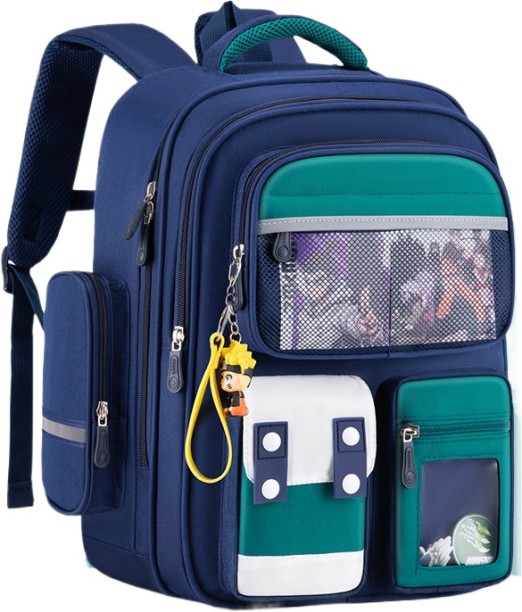 OLOEY Large capacity and dirt-resistant schoolbag for primary school students Backpack