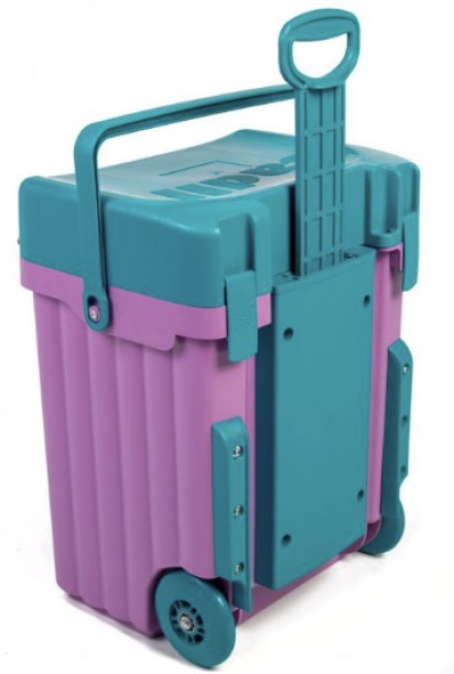 Cadii School Bag (Lilac & Turquoise) Waterproof School Bag