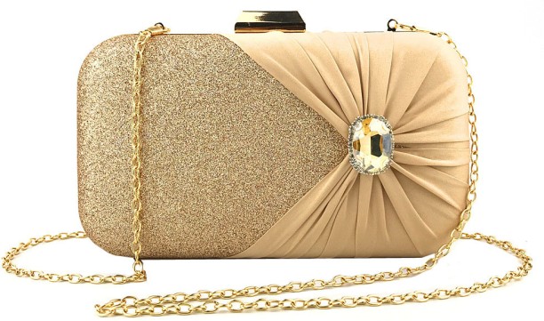 ALANES Leather Box  Clutch for  Formal Occasion