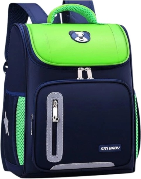 SM Baby Waterproof Children Backpack GREEN Waterproof Backpack