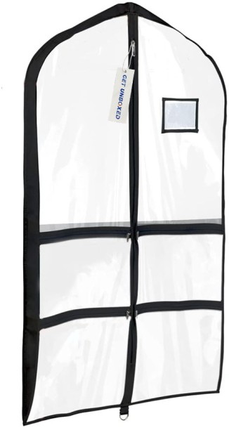 ALANES Clear Dance Costume Bags Garment Bag for Dance Competitions - Black Waterproof Multipurpose Bag