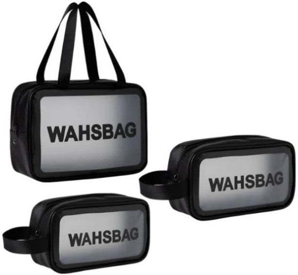 washbag 3 Piece Toiletry Bag Waterproof Multipurpose Bag