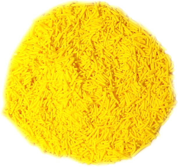 Maruti Groups Yellow Vermicelli Sprinkles Baking & Cake Decoration 100g Sprinkles