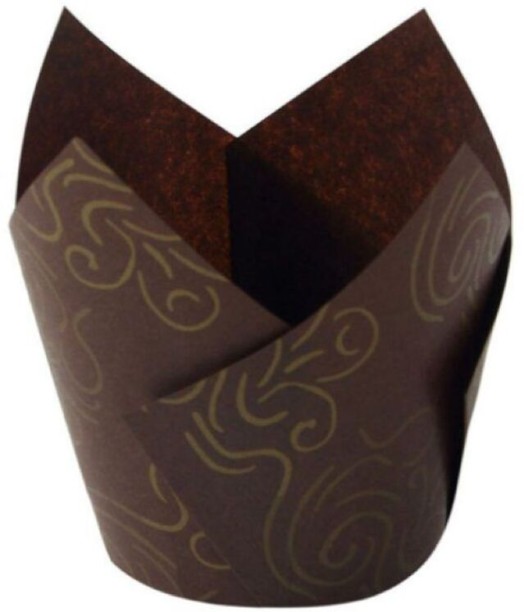 The Good Sport Baking Kitchen Muffin Heat-Resistant Cupcake Wrappers - 50 Pieces - 80mm Candle