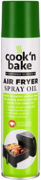 Cook N Bake Air Fryer Oil Baking Non Sticky Sprays Liquid