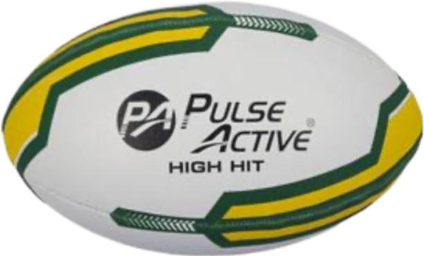 Pulse Active BALL RUGBY SIZE-5 RUBBER PIMPLE GRIP Rugby Ball