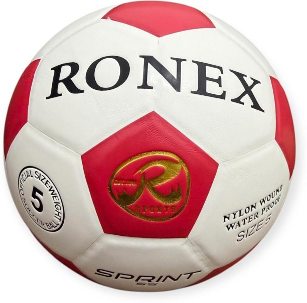 RONEX Soccer Ball Sprint – Size 5 Moulded | Hard Ground Match Ball Soccer Ball - Size: 5