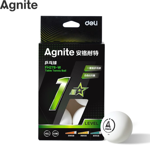 Agnite Table Tennis Ball Table Tennis Ball