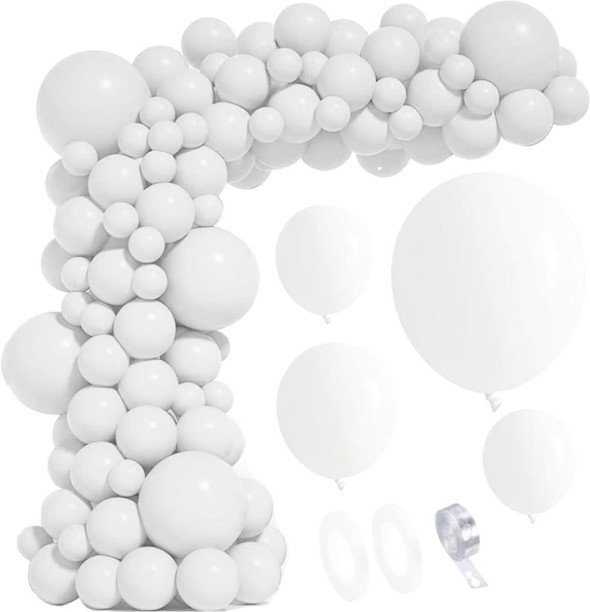 Cart In Mart Solid Balloon Bouquet with Latex