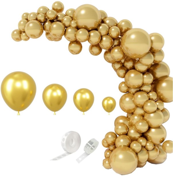 Cart In Mart Solid Balloon Bouquet with Latex