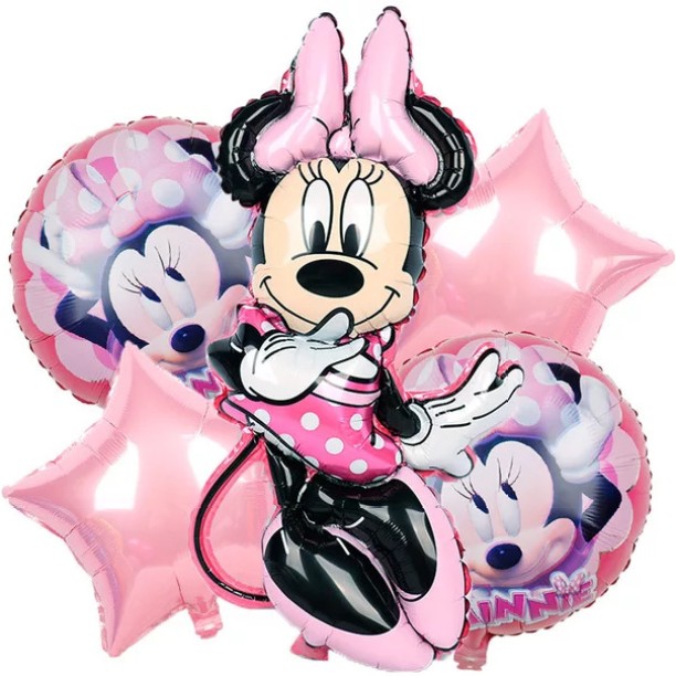 Minnie Mouse Balloon Set Printed Air Walker Balloon