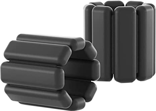 ALANES Wrist Weights Strength Training Wrist Silicone Bracelet Black Ankle & Wrist Weight