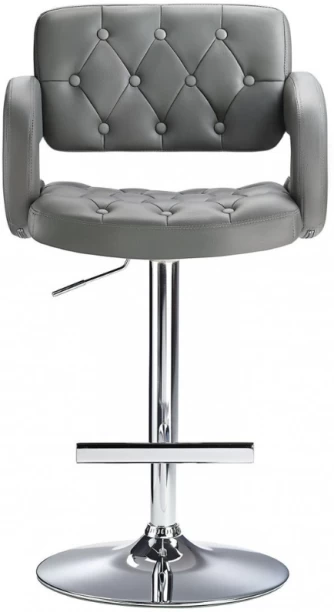 Amika Aurora Mixology Stool Bonded Leather Bar Chair