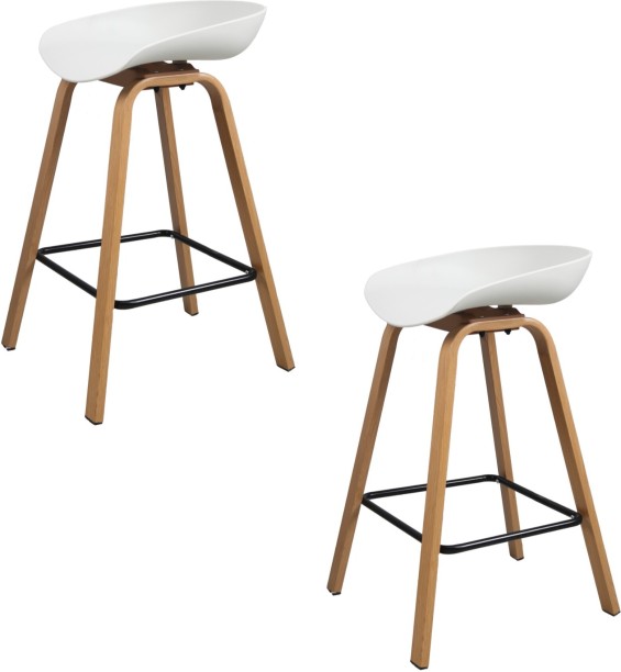 Infinity Homeware Set of 2 Toledo Kitchen Stool – 65 cm seat height Metal Bar Chair