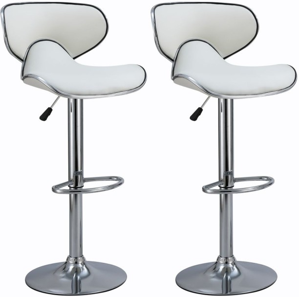Werdafurn Elegant Bar Stools Set of 2/ PU Leather Bar Stool