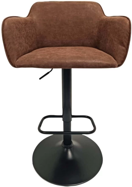 Koga Cuba Vintage PU Metal Bar Stool