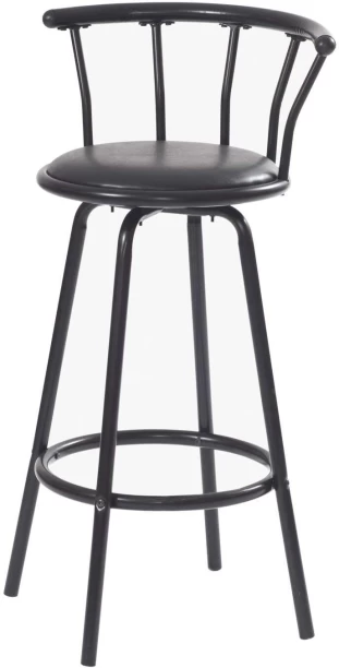 Koga Haymen Swivel Metal Bar Stool