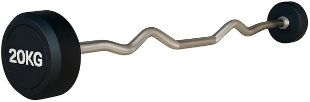 AFRI101 EZ Curl 20kg Weight Lifting Bar