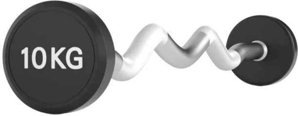 AFRI101 Fixed (EZ Curl) Weight Lifting Bar