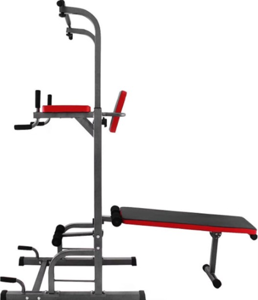GYM EQUIPMENT Fitness Workout Station - Power Tower Multi-training Bar