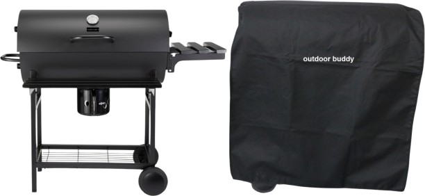 Outdoor Buddy Alpha Braai - Barrel Braai & PVC Cover Charcoal Braai