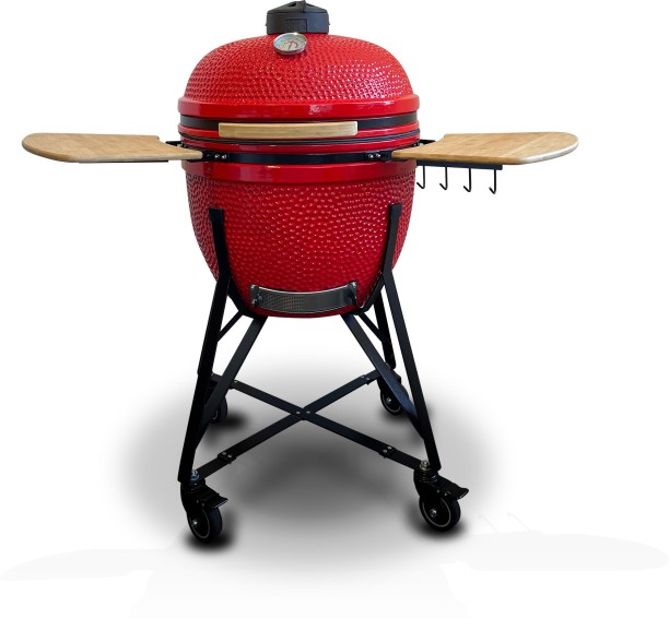 KAMADO JAN X-LARGE RED 25" Charcoal Braai