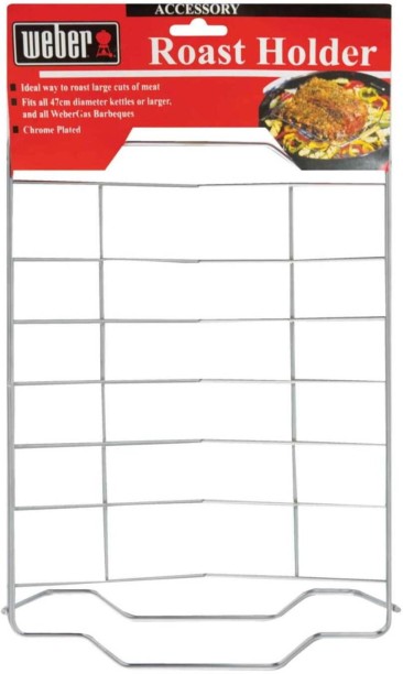 Weber Roast Holder Plated steel Roast Holder