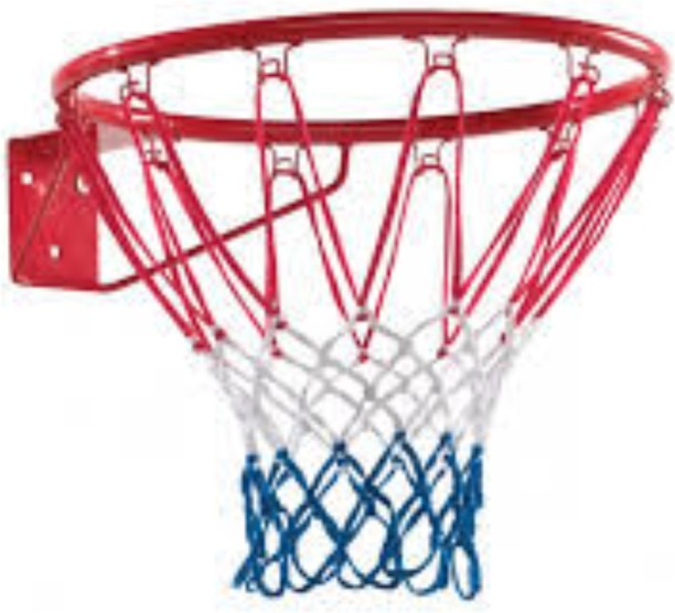 Grip Sport Basketball Ring With Net | Senior / Junior Steel Indoor, Outdoor Basketball Ring