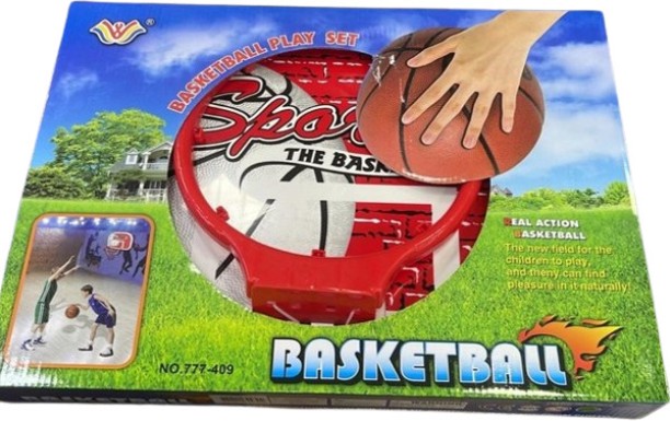 Go Essential Basketball Set Aluminium Alloy Indoor, Outdoor Breakaway Rim Basketball Ring
