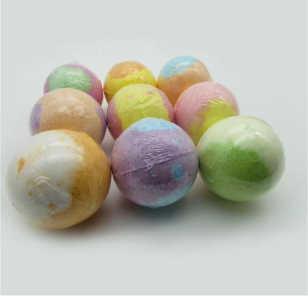 lilhe Romantic Bath Bombs - Set of 9 Pieces (3.5 OZ x 9 Pieces) Colourring Bath Ball