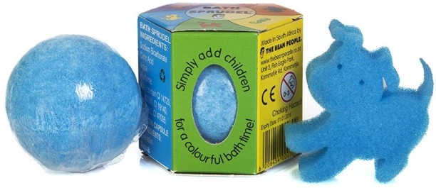 Bean People Bath Sprudels Single 45g Citric Acid, Sodium Bicarbonate Bath Ball